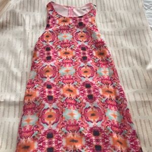 Multi color shift dress